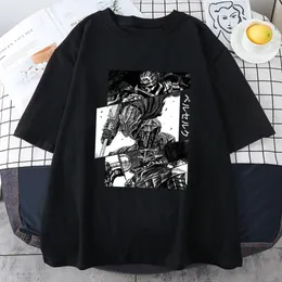 Мужские футболки Fashion Summer Anime Berserk Muts футболка мужская женская рубашка унисекс подарок 230731