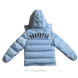 Trapstar Down Ceketler Mens Ceket Tuzak Kış Tasarımcısı Down Rüzgar Geçirmez Yağmur Geçirmez Kadın Palto Palto Tasarladı Moda Tasarımı Kalın Sıcak Kapüşonlu Rüzgar Çeker Ndnh
