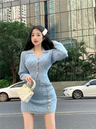 Work Dresses Korobov Y2k Clothes Twist Crop Cardigan Sexy Hip Wrap Skirt Sets V-neck Pocket Korean Fashion Two Piece Womens Outifits
