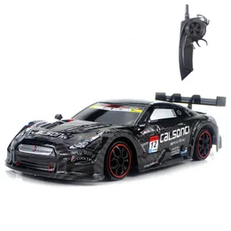 Electric RC Car GTR 2 4G Off Road 4WD Drift Racing Championship Pojazd zdalny elektroniczne dzieci hobby rc zabawki 230731