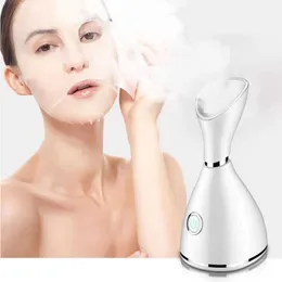 Facial Steamer Warm Water Nano Ionic Moisturizing Face Spa Hot Ion Skin Moisture Electric 230801