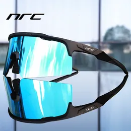 نظارات النظارات في الهواء الطلق NRC Cycling نظارات TR90 Men Women Road Pike Gipses UV400 Bicycle Goggles Sport Ride Eyewear Gafas Mtb Sunglasses 230731