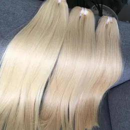 Wholesale 1 Bundles Deal 613 Straight 100% Vietnamese Raw Human Blonde Double Drawn Hair Wefts Unprocessed Hair Extension