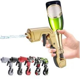 Bar Tools Champagne Wine Sprayer Pistol Beer Bottle Durable Spray Gun Ejector Kitchen Drop Delivery Home Garden Dining Barware Dhvwr