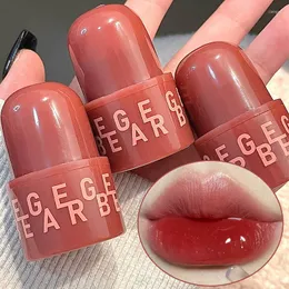 Dudak Parlak Kore Ayna Jöle Sır Su geçirmez uzun ömürlü nemlendirici sevimli cam rujlar seksi kırmızı dudaklar makyaj kozmetik