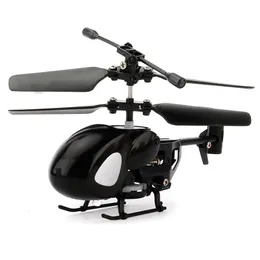 Intelligent Uav QS5010 3 5 channel mini infrared remote control aircraft resistant to wind and helicopter children's toys 230801