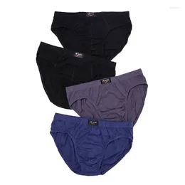 Underpants 6 PCS/LOT EST MENS CONTOON BRIFFS 플러스 사이즈 반바지 남성 속옷 팬티 XL-5XL 통기성 섹시 란제리