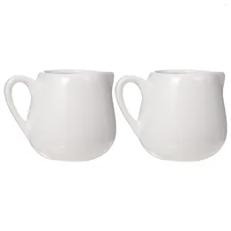 Set di stoviglie Brocca per acqua in acciaio inossidabile in ceramica Brocca per caffè: con manico per la casa e la cucina Brocca da portata 2 70ML