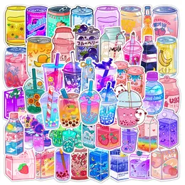 Barnens leksaks klistermärken 10 30 50st Ins Cute Drink Estetic Cartoon Decal Scrapbook Laptop telefon Bagage Dagbok Dekoration Klistermärke Kid 230731