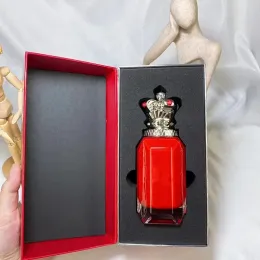 Köln Tasarımcı Kadın Parfümler Loubicrown Parfum Deodorant 90ml Sprey EDP Doğal Lady Kokusu 3FL.oz Vücut Mist Köln Uzun Kalıcı İzi