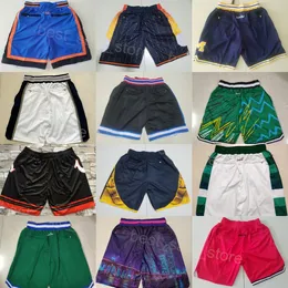 Homens Shorts de basquete com cordão Calça esportiva cintura elástica Justdon Just Don Calça de moletom costurada Bolso curto com zíper Correndo Brook Lopez Jonathan Kuminga