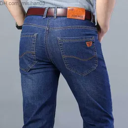 Мужские брюки весна/лето 2017 Классические карманные мужчины с прямыми джинсами.