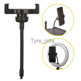 MP3/4 Docks Cradles Universal Phone Holder Clip 1/4 Screw for MIC Sound Card Tray Round Right Tripod Stand for من 6 سم إلى 10 سم من أجهزة الهاتف الذكي x0731