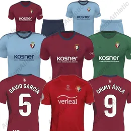 Camiseta chimy Avila Soccer Jersey 2023 2024 David Garcia Ruben Garcia Abde Copa del Rey Final Football قمصان Kids Kit Moncayola Torro Budimir R.Torres Jersey 23/24