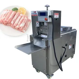 고품질 CNC 절단 양고기 쇠고기 롤 슬라이서 기계 절단 모든 종류의 롤 냉동 고기 슬라이서 제조업체