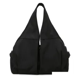 Yoga-Taschen 4 Stil Lu Bag Hand Weiblich Nass Wasserdicht Große Lage Kurze Reise Hohe Qualität mit Markenlogo Drop Lieferung Sport Outdoo DHPBE