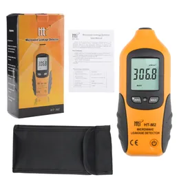 Radiation Testers High Sensitivity Professional Digital Microwave Leakage Detector High Accuracy Radiation Meter LCD Display Tester 0-9.99mW/cm2 230731