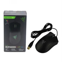 ليس الأصلي Razer Deathadder Chroma USB Wired البصري ألعاب الكمبيوتر الماوس 10000DPI المستشعر الضوئي الماوس Razer Deathadder Gaming270g