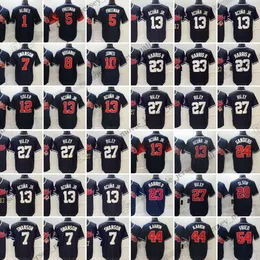 27 Austin Riley Baseball-Trikots Ronald Acuna Jr. Dansby William Contreras Michael Harris II Max Fried Hank Aaron Eddie Rosario genähtes Jersey Herrengröße S-3XL