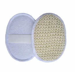 Asciugamano-zucca Spugna Guanto da bagno Spazzole Sisal naturale Massaggio corpo per doccia Sauna Hammam SPA Scrubber