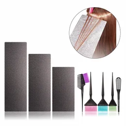 Hair Trimmer Hairdresser Dyeing Tool Set Highlighting Aluminum Foil Board Hair Salon Tool Accessories 3-Piece Set 230731