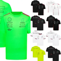 2022-2023 포뮬러 1 팀 티셔츠 F1 레이싱 티셔츠 짧은 슬리브 여름 남녀 폴로 크기 폴로 셔츠 티셔츠 극단 스포츠 jers325h