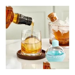 Ice Cream Tools Bb Hockey Cube Mold Whisky Silica Gel Soda Drink Household Ball Maker Drop Delivery Home Garden Kitchen Dining Bar Dhuxv