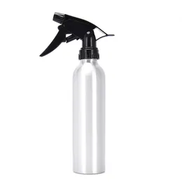 Frasco de spray 250 ML Garrafa de água de alumínio de alta qualidade Gatilho Ferramenta de cabeleireiro para salões de cabeleireiro Loção de maquiagem Novo300N