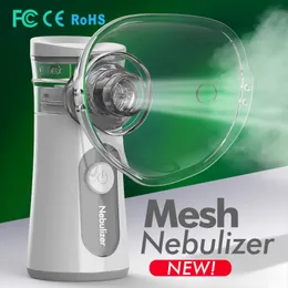 Inne przedmioty zdrowotne Piękno Ręcznie przenośne autoklean inhale Nebulizer Atomizer Atomizer Silent inhalator Nebuluser inhalator dla dzieci Nebulizador Portatil 230801