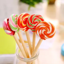 Kawaii School Supply Office Prywatne pióro Pen Creative Lollipop Sweet Candy Freebie Styling Nowość
