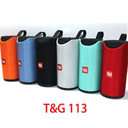 TG113 Bluetooth Speaker FM Function Plug-in Card Stereo STERED DUAL SPEAKER SPERWOOFER Outdoor Waterproof