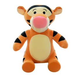 Hot -selling cartoon plush toy cute little tiger plush doll children sleeping cloth doll free ups