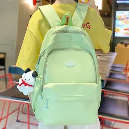Школьные сумки Леди Каваи Водонепроницаемое ноутбук Cool Fashion Женская туристическая книжная сумка женская рюкзак рюкзак рюкзак Nylon 230801