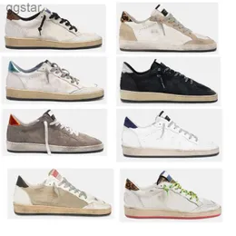 Original Box Ball Star Shoes Deluxe Brand Lowtop Stud Casual Leather Suede Sneakers med graffiti som beskriver Crystal Tongue Camoprint 6787