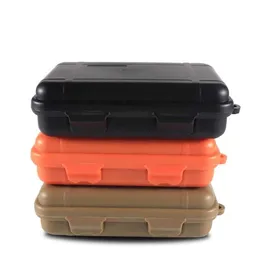 Outdoor Wild Survival Tool Box EDC Bin Kit Shockproof Pressure Resistant Waterproof Dustproof SOS organiser Storage box