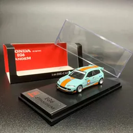 Druckgussmodell OneModel 1 64 Auto EG6 Rocket Bunny Legierung Druckgussfahrzeug Gulf Version 230802