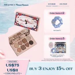 Ombretto Flower Knows Chocolate Wonder Shop Eyeshadow Palette 8 Colour Makeup Cosmetics 230801