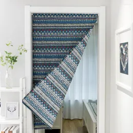 Curtain Doorway Door Tapestry Cotton Linen Half For Fitting Room Partition (Pole Not Included)