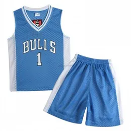 Boys' summer basketball shirt children's small middle and large children's youth mesh breathable vest quick drying sports jersey set