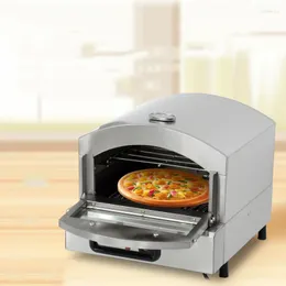 電気オーブンピザオーブン - 厚い胴体高出力加熱ブロック大容量正確な温度制御
