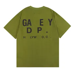 Herren-Designer-Kleidung, Herren-Hemden, Designer-Herren-Kurzarm-T-Shirt aus Baumwolle mit Monogramm-Logo und Rundhalsausschnitt, große, große, weiche Baumwolle mit kurzen Ärmeln