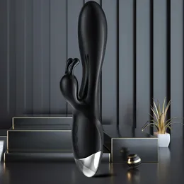 Vibratori Vibratore del coniglio per le donne Potente punto G Stimolatore del clitoride femminile Massaggio del capezzolo della vagina Dildo Silenzioso Giocattolo del sesso per adulti 230801