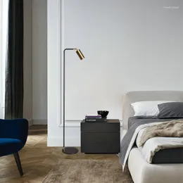 Floor Lamps Nordic Simple Lamp Gu10 LED Metal Standing For Living Room Reading Apartment Lighting