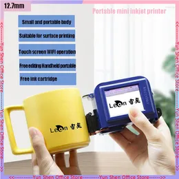Handheld Printer Portable Small Coding Machine Higher Precision Date Logo Quick-drying Inkjet Can Connect To Cell Phone