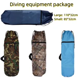 Outdoor-Taschen Free Diving Long Fins Paket Wasserdichte Tauchausrüstung Aufbewahrungstasche Multifunktions-tragbarer Skateboard-Rucksack mit großer Kapazität 230801
