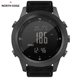 Zegarwatki North Edge Apache46 Men Digital Watch Outdoor Sport Sport Swimming Sport Watches Altimeter Barometr Compass Wr50m 230802