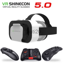 Szklanki VR VR Shinecon 5.0 Szklanki wirtualna rzeczywistość VR Pudełko 3D dla 4,7-6,0 cala Telefon x0801