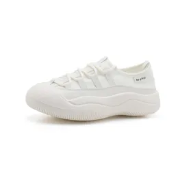 2023 mulheres sapatos casuais plataforma de couro moda designer tênis bege preto branco ao ar livre mulheres meninas rendas apartamentos mocassins sapato treinadores esportivos frete grátis