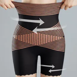 Kvinnors shapers Kvinnor Bulift Shapewear Mesh Body Shaper Summer High midja Magens kontroll Shorts för trosor med ultratunn magen