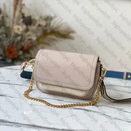 Genuine Leather Crossbody Bag Women's Chain Bag LL10A Mirror Face High Quality Designer Shoulder Bag Exquisite Packaging